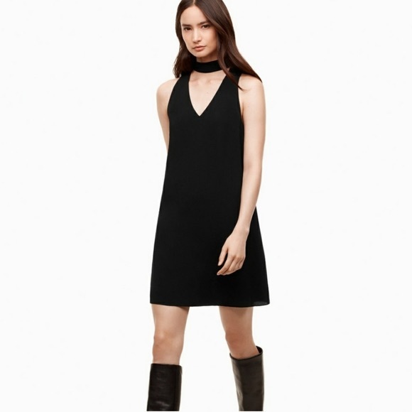 Aritzia Wilfred Éthéré Choker Dress - Picture 4 of 5